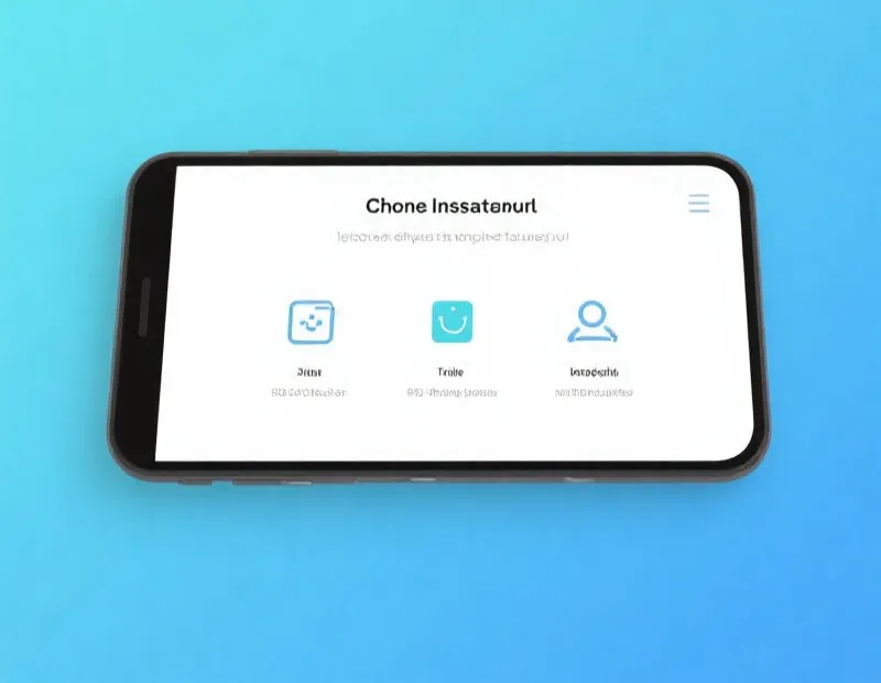 新浪彩票APP安装引导示意图
